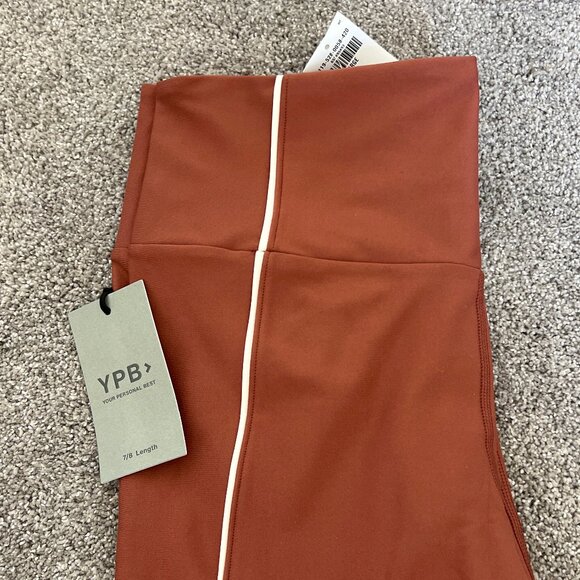 Abercrombie YPB Rust/Cream Stripe Set - Picture 2 of 3